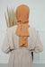Instant Aerobin Shawl Newsboy Scarves Bandana Women's Cap Turban Visor Stylish Hijab Hat Turban,SS-1A Tawny Brown