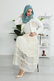 Instant Chiffon Shawl for Women With Cotton Bonnet Chiffon Turban Cap Head Wrap Instant Turban Scarf,PS-45 Almond Green