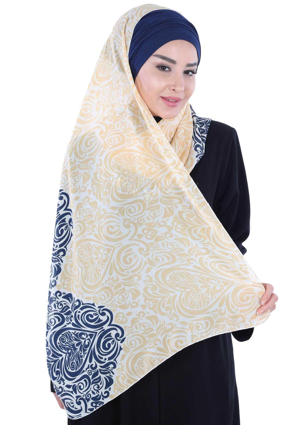 Instant Chiffon Shawl for Women With Cotton Bonnet Chiffon Turban Cap Head Wrap Instant Turban Scarf,BTS-1 Brown