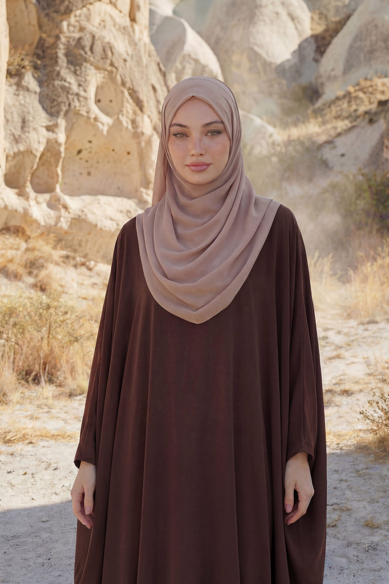 Instant Chiffon Shawl Headscarf for Women with Cotton Bonnet Chiffon Turban Cap, Ready-to-Wear Soft Chiffon Shawl Instant Hijab Wrap,PS-46