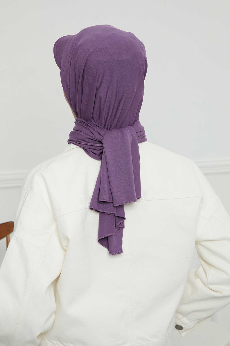 Instant Cotton Schal, Newsboy-Schal, 95 % Baumwolle, Bandana, Damenmütze, Turban, Visier, stilvoller Hijab-Hut, Turban-Kopfwickel, SS-1