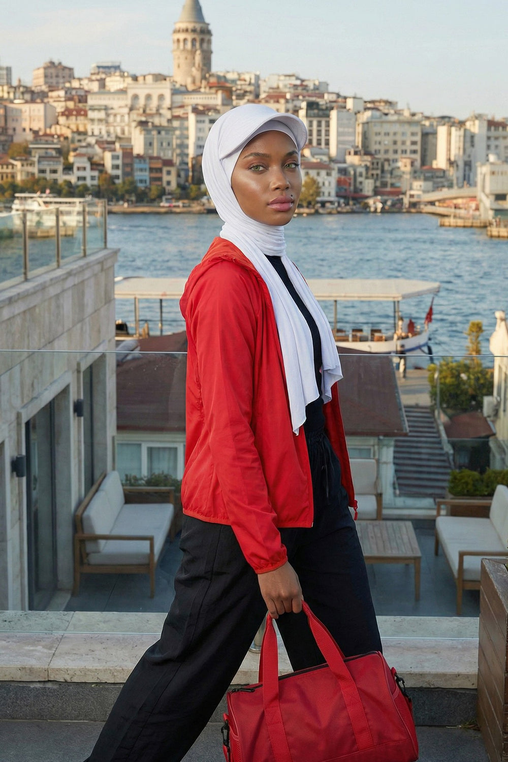 Instant Cotton Shawl Newsboy Scarves 95% Cotton Bandana Women's Cap Turban Visor Stylish Hijab Hat Turban Head Wraps,SS-1 White