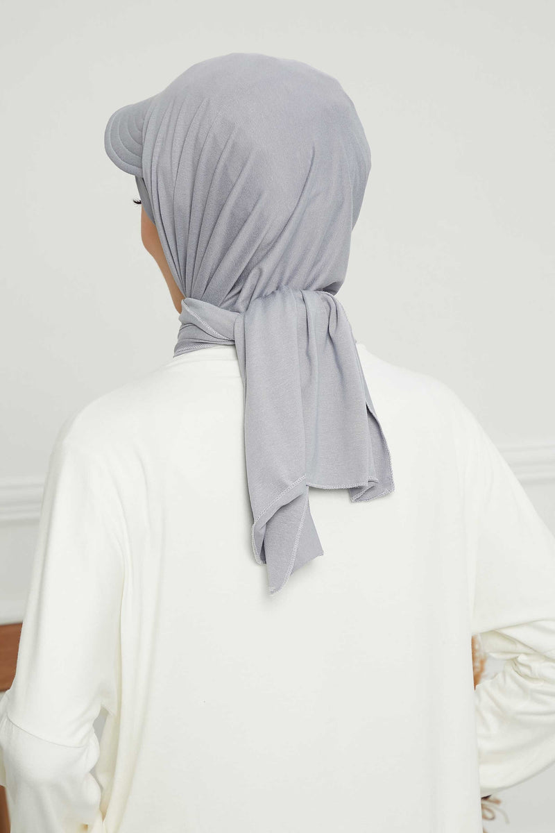 Instant Cotton Shawl Newsboy Scarves 95% Cotton Bandana Women's Cap Turban Visor Stylish Hijab Hat Turban Head Wraps,SS-1