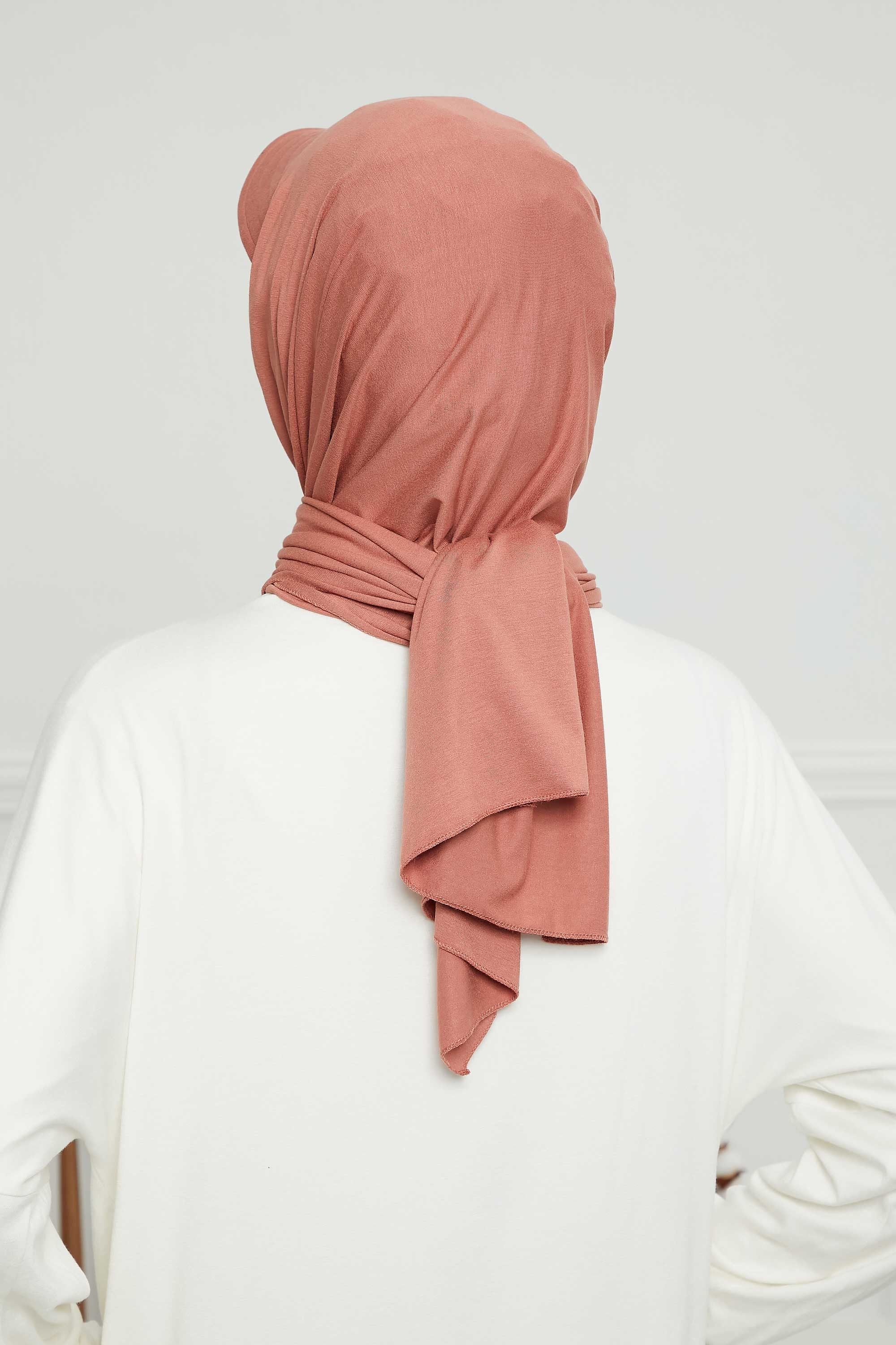 Instant Cotton Shawl Newsboy Scarves 95% Cotton Bandana Women's Cap Turban Visor Stylish Hijab Hat Turban Head Wraps,SS-1 Salmon