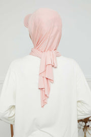 Instant Cotton Shawl Newsboy Scarves 95% Cotton Bandana Women's Cap Turban Visor Stylish Hijab Hat Turban Head Wraps,SS-1 Powder