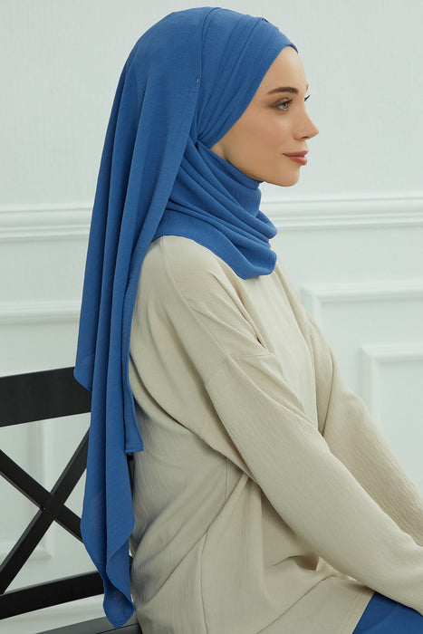 Sofortige leichte Aerobin-Turbane mit Schalkopf für Damen, Kopfbedeckung, stilvolle Kopfbedeckung, elegantes Design, CPS-94