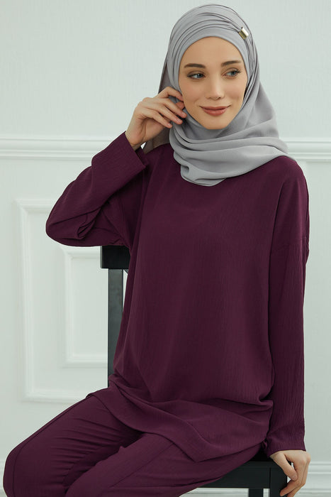 Sofortige leichte Aerobin-Turbane mit Schalkopf für Damen, Kopfbedeckung, stilvolle Kopfbedeckung, elegantes Design, CPS-94
