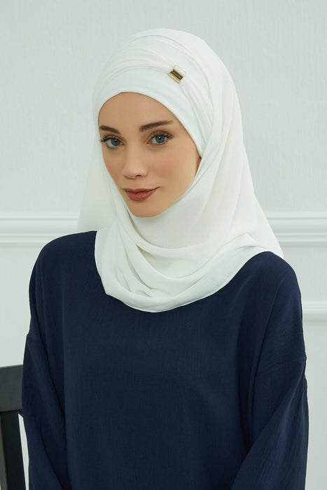 Sofortige leichte Aerobin-Turbane mit Schalkopf für Damen, Kopfbedeckung, stilvolle Kopfbedeckung, elegantes Design, CPS-94