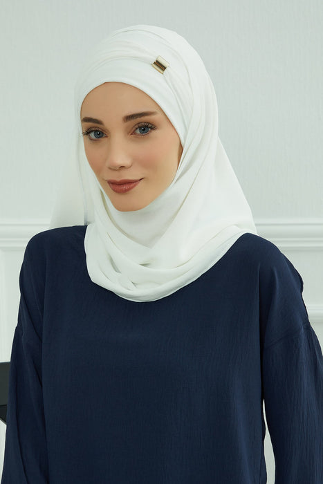 Sofortige leichte Aerobin-Turbane mit Schalkopf für Damen, Kopfbedeckung, stilvolle Kopfbedeckung, elegantes Design, CPS-94