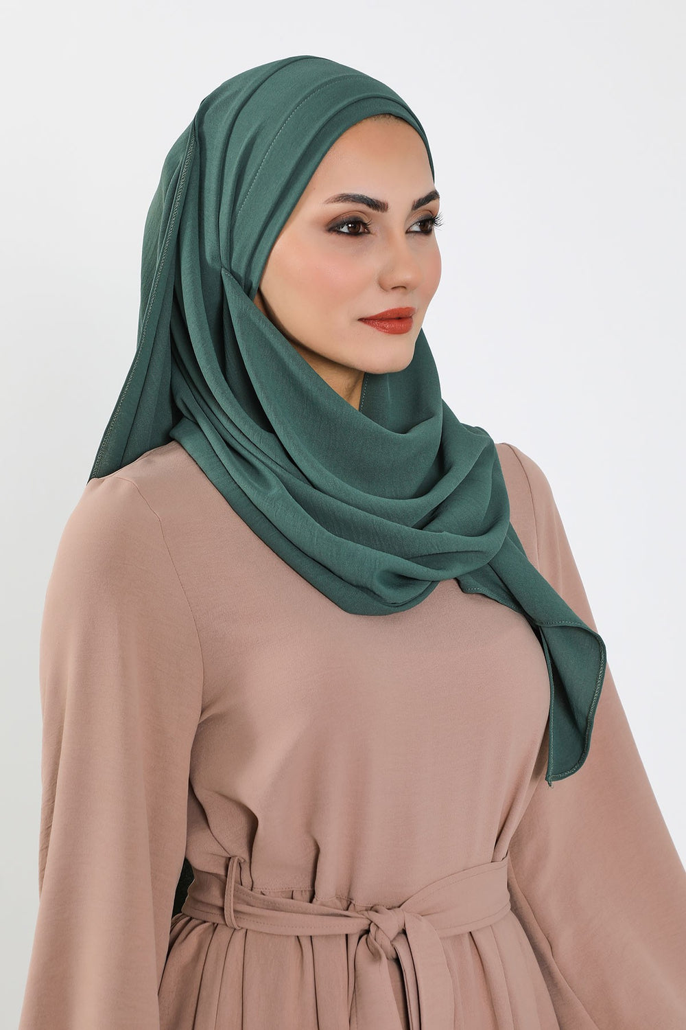 Instant Lightweight Aerobin Shawl Head Turbans For Women Headwear Stylish Head Wrap Elegant Design,CPS-93 Light Green