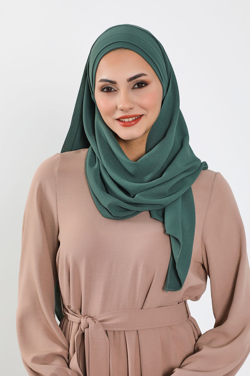 عمامة رأس شال Aerobin خفيفة الوزن فورية للنساء، أغطية رأس أنيقة بتصميم أنيق، CPS-93