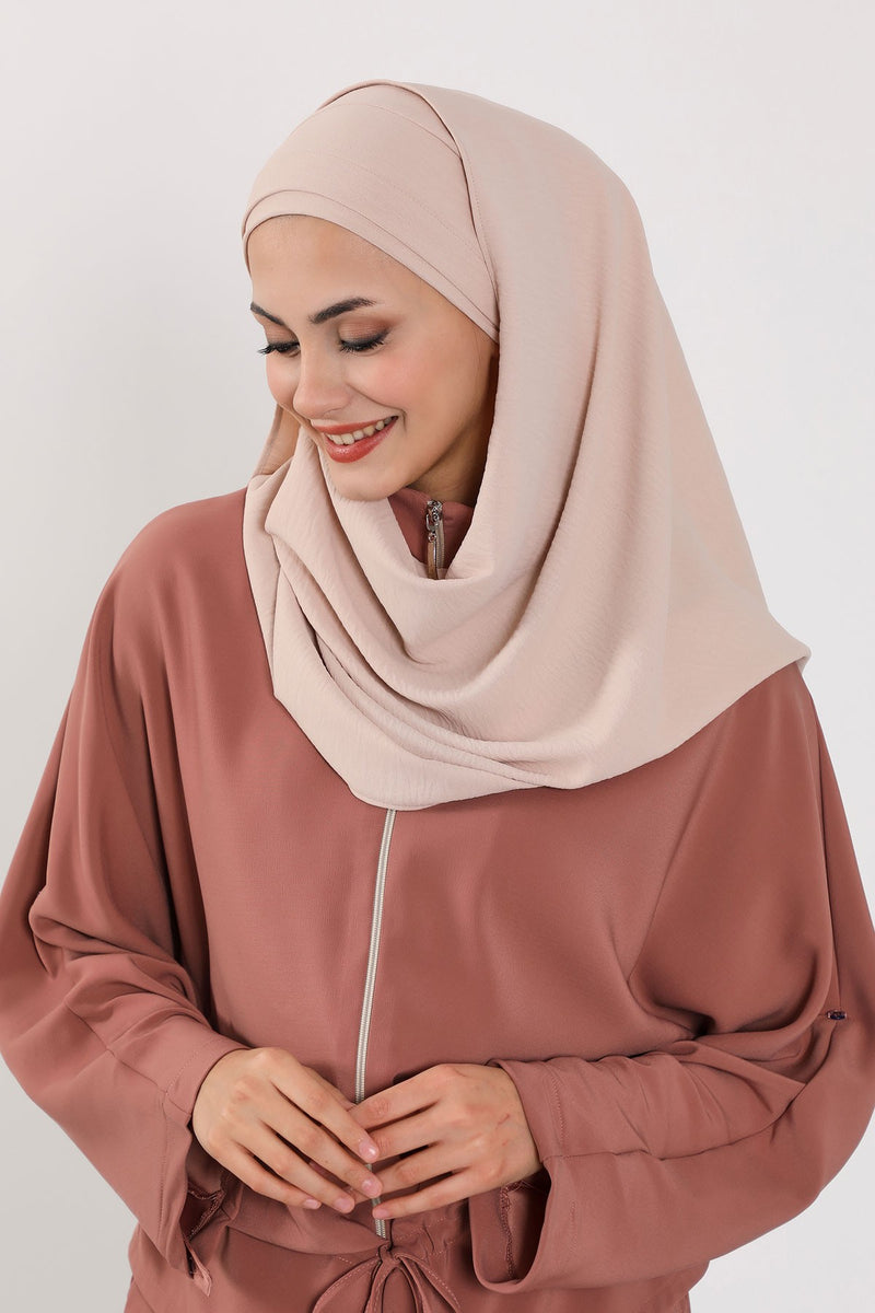 عمامة رأس شال Aerobin خفيفة الوزن فورية للنساء، أغطية رأس أنيقة بتصميم أنيق، CPS-93