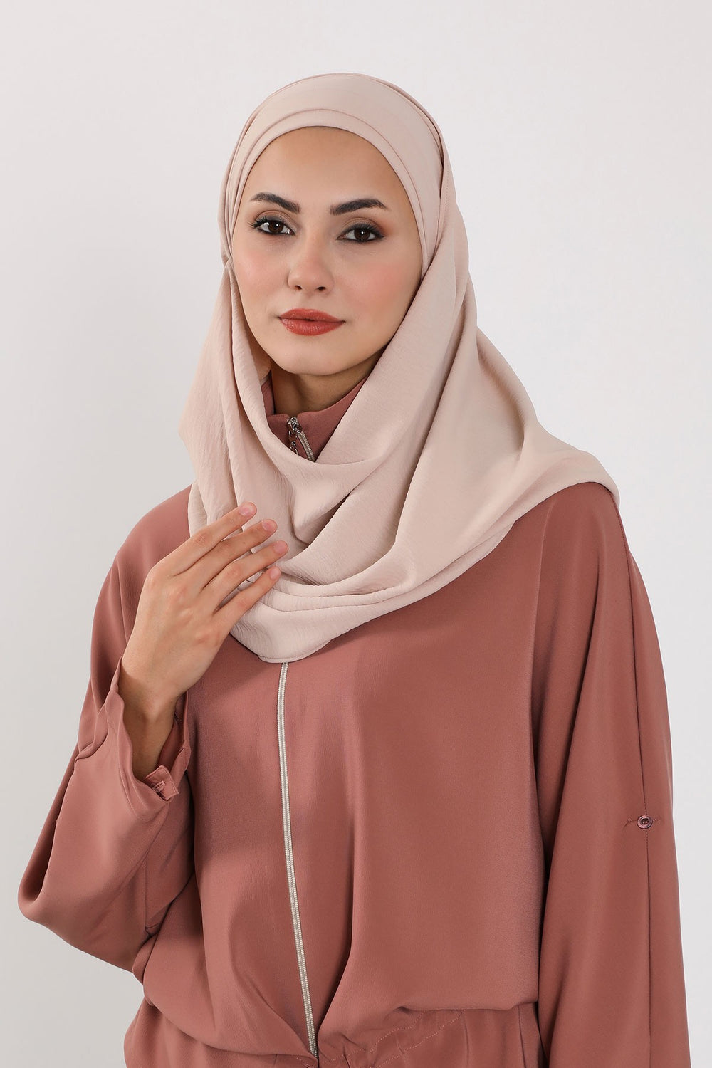 Instant Lightweight Aerobin Shawl Head Turbans For Women Headwear Stylish Head Wrap Elegant Design,CPS-93 Stone