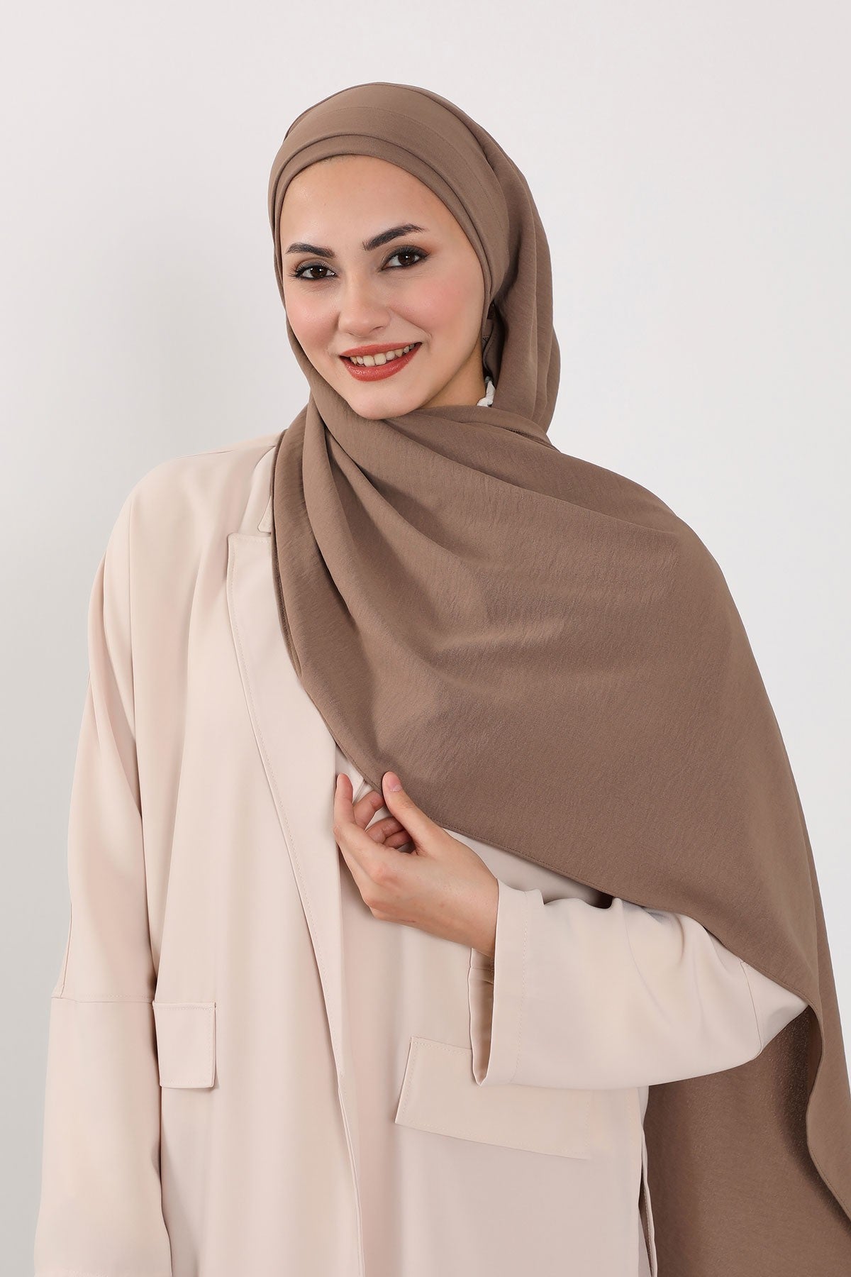Instant Lightweight Aerobin Shawl Head Turbans For Women Headwear Stylish Head Wrap Elegant Design,CPS-93 Chocolate