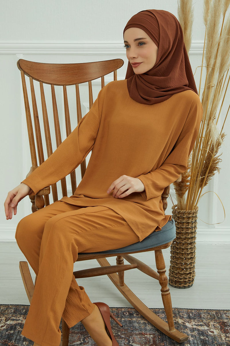 عمامة رأس شال Aerobin خفيفة الوزن فورية للنساء، أغطية رأس أنيقة بتصميم أنيق، CPS-93