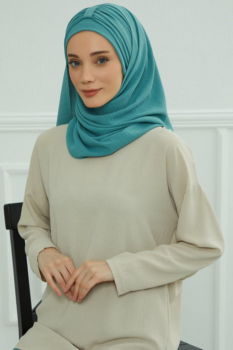 Instant Lightweight Aerobin Shawl Head Turbans For Women Headwear  Stylish Head Wrap Elegant Design,CPS-91
