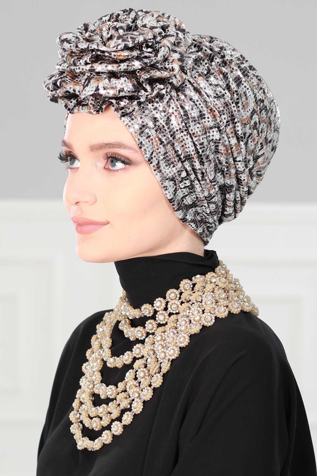 Glitter head scarf cheap