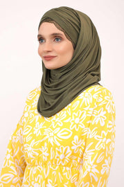 Instant Shawl for Women %95 Cotton Modesty Turban Lace Detailed Head Wrap Scarf Front Trimmed,CPS-48 White