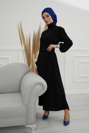 Instant Turban Chiffon Scarf Head Turbans For Women Headwear Stylish Elegant Design,HT-107 Sax Blue