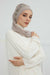 Instant Turban Chiffon Scarf Head Turbans with Unique Accessory For Women Headwear Stylish Elegant Design,HT-101 Mink-Silver