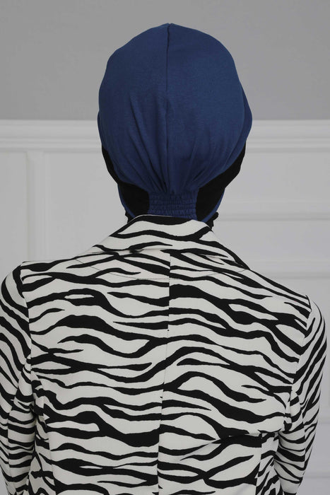 Instant Turban Cotton Multicolor Lightweight Headscarf Head Wrap Bonnet Cap for Women,B-65