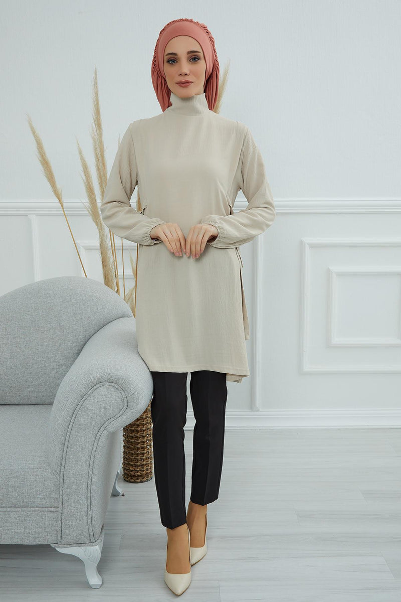 Stylish Cotton Instant Turban For Women Plain Head Wrap, Trendy Soft Beanie Hat for Daily Occasions, Comfortable Chemo Headwear,B-25 Blue