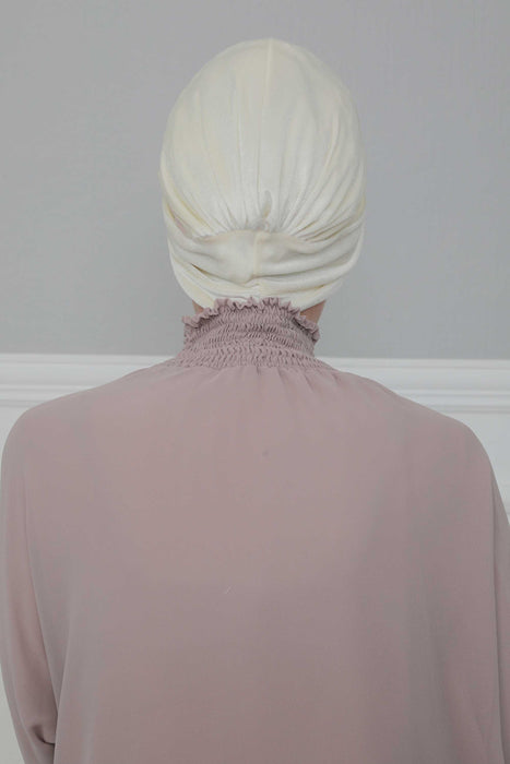 حجاب عمامة فوري على طراز مهراجا المخملي للنساء، غطاء رأس مخملي أنيق مربوط مسبقًا، غطاء رأس حجاب فاخر خفيف الوزن متواضع، B-4K