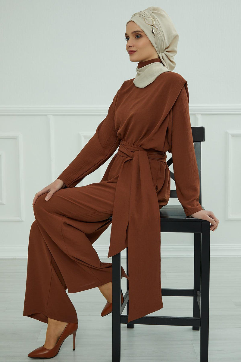 Instant-Turban, leichter Aerobin-Schal, Kopf-Turbane mit wunderschönem goldenen Accessoire für Damen, Kopfbedeckung, stilvolles, elegantes Design, HT-94