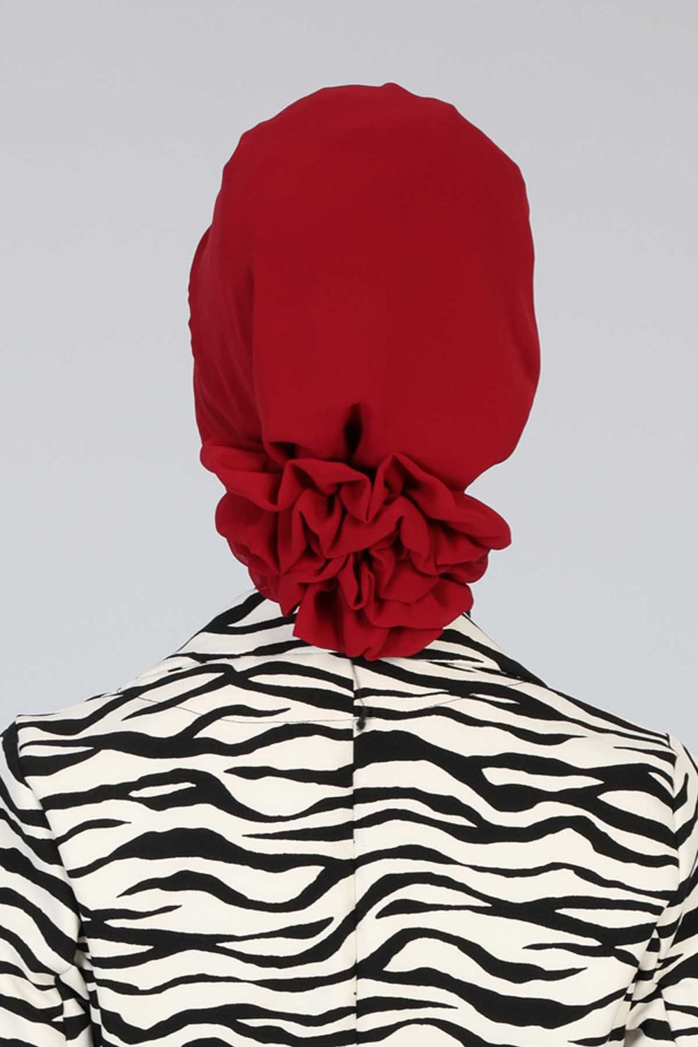Instant Turban Lightweight Chiffon Scarf Head Turbans For Women Headwear Stylish Elegant Design Pleated Design Chiffon Turban,HT-31