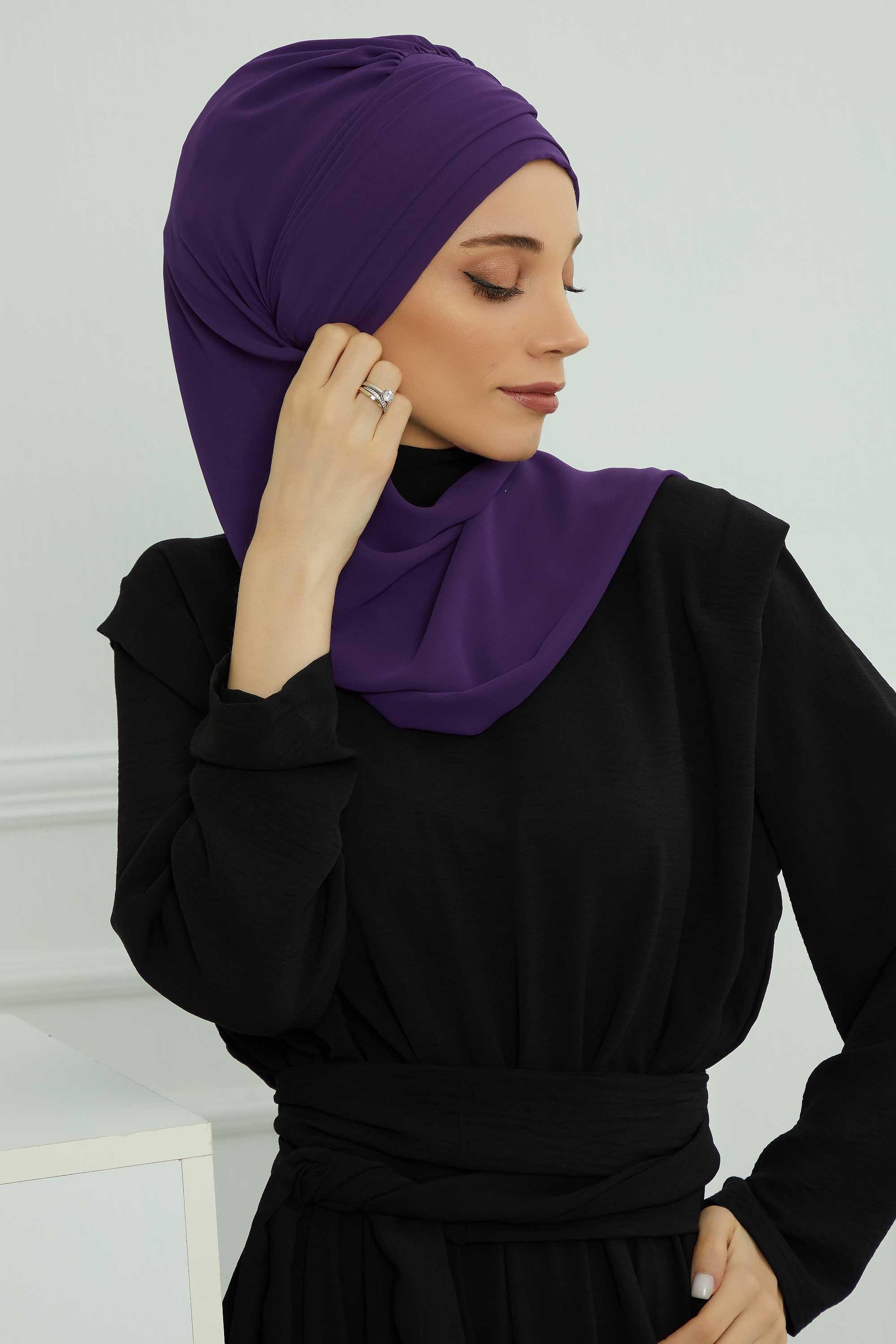 Instant Chiffon Turbans – Aisha display picture 1