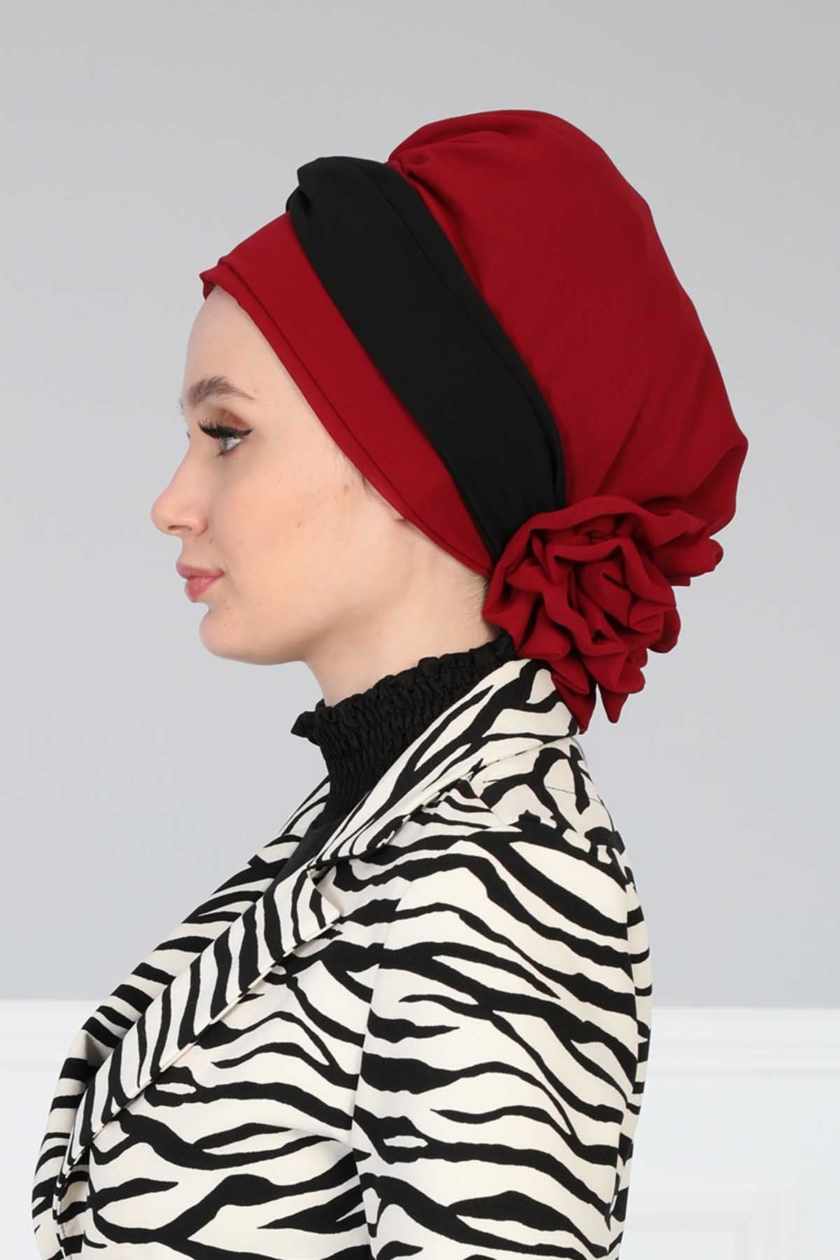 Instant Turban Lightweight Multicolor Chiffon Scarf Head Turbans For Women Headwear Stylish Elegant Design,HT-45