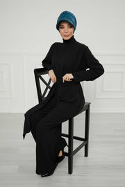 Shining Instant Turban Newsboy Women's Cap, Visor Pre-Tied Turban Head Covering for Modern Women, Chic Sequined Chemo Headwear Bonnet,B-73P Petrol Green