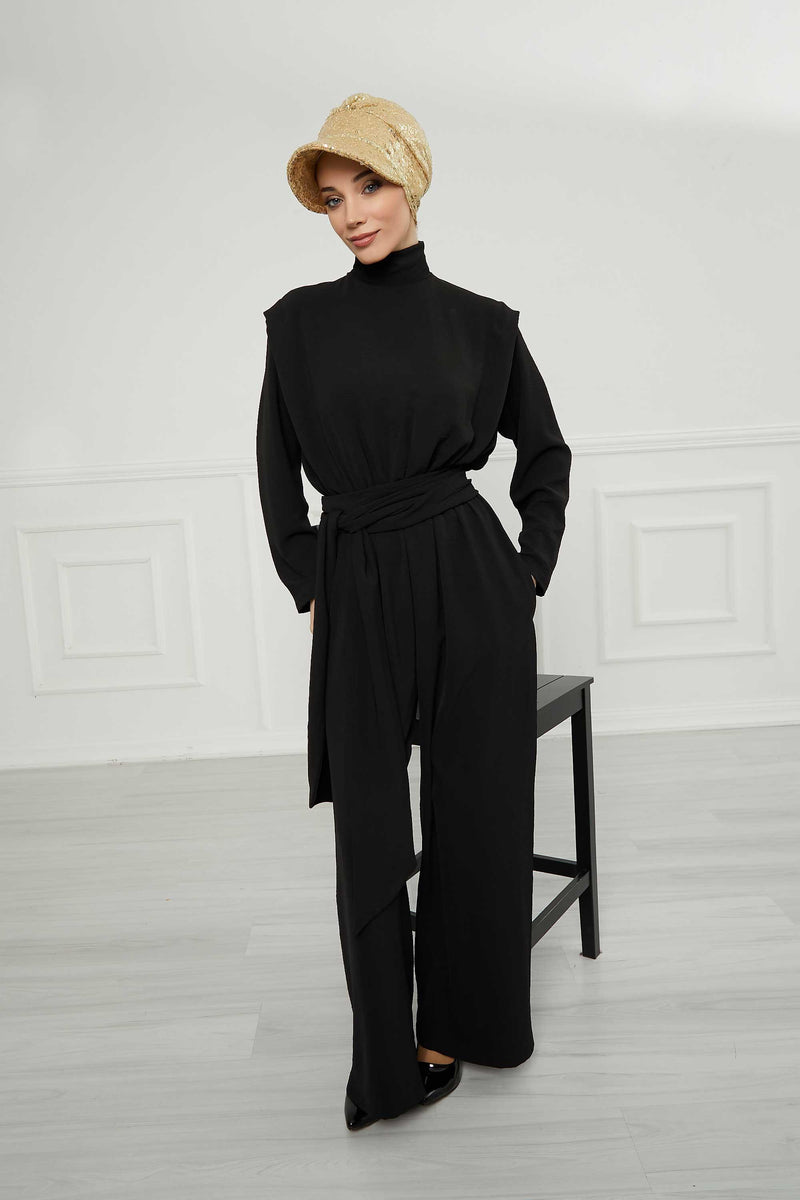 Shining Instant Turban Newsboy Women's Cap, Visor Pre-Tied Turban Head Covering for Modern Women, Chic Sequined Chemo Headwear Bonnet,B-73P Gold