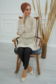 Instant Turban Plain Cotton Scarf Head Wrap Lightweight Hat Bonnet Cap for Women,B-9 Caramel Brown