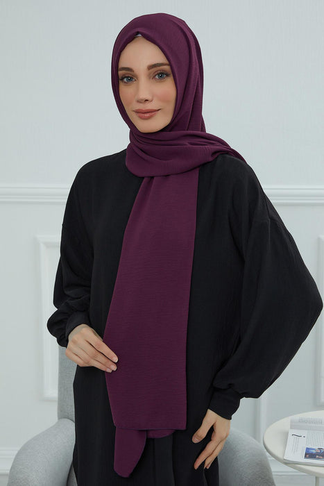 Instant Aerobin Schal für Frauen Modesty, Head Wrap Turban Cap Kopfbedeckung Rechteck Aerobin Hijab Ready to Wear Scarf CTS-5,CTS-5A