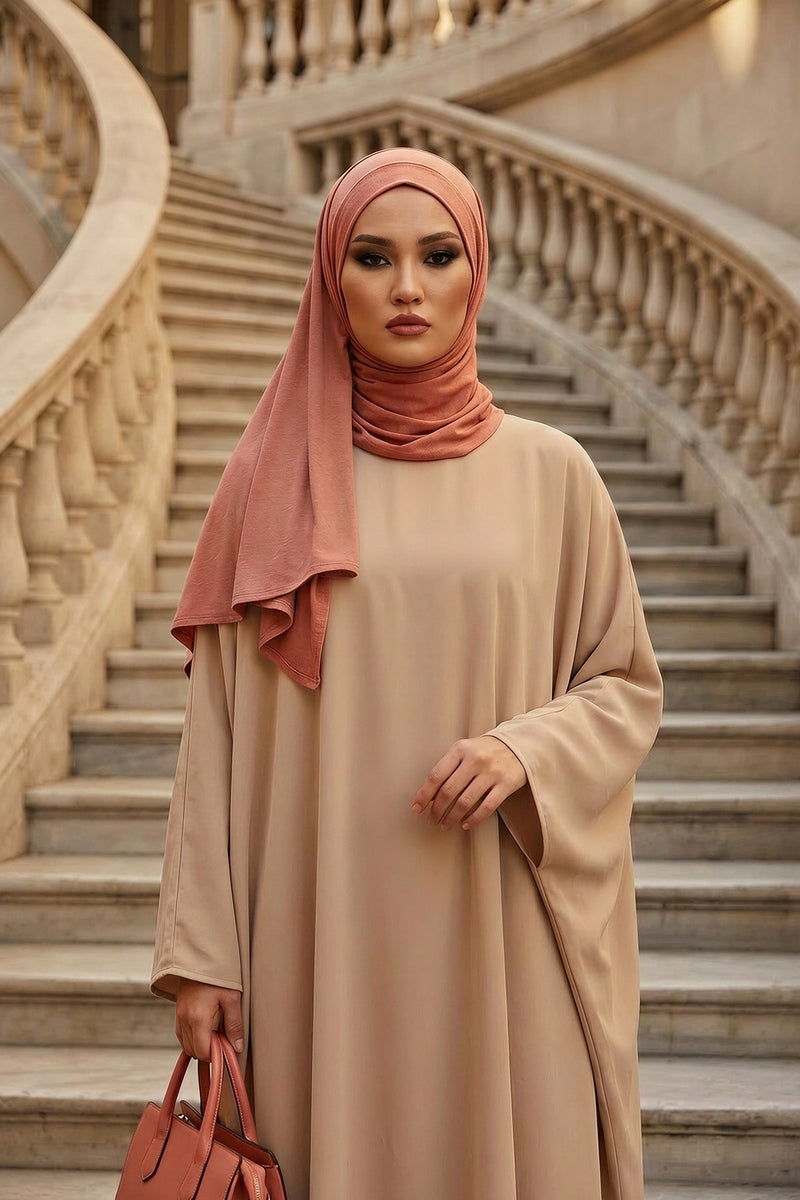 Jersey Shawl for Women Instant Combed Cotton Shawl for Women Cotton Modesty Instant Turban Cap Hat Head Wrap Ready to Wear Scarf,PS-16