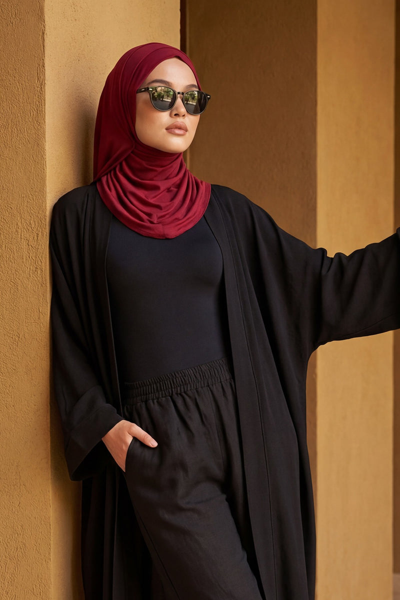 Jersey Shawl for Women Instant Combed Cotton Shawl for Women Cotton Modesty Instant Turban Cap Hat Head Wrap Ready to Wear Scarf,PS-16