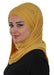Jersey Shawl for Women Instant Cotton Head Wrap Shirred Scarf Turban,CPS-41 Fuchsia