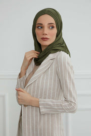 Jersey Shawl for Women Instant Cotton Head Wrap Shirred Scarf Turban,CPS-41 Fuchsia