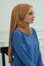 Jersey Shawl for Women Instant Cotton Head Wrap Shirred Scarf Turban,CPS-41 Mink
