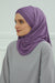 Jersey Shawl for Women Instant Cotton Head Wrap Shirred Scarf Turban,CPS-41 Mink