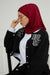 Jersey Shawl for Women Instant Cotton Head Wrap Shirred Scarf Turban,CPS-41 Sand Brown