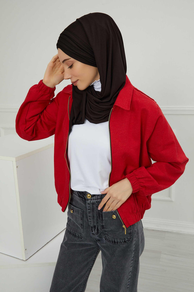 Jersey Shawl for Women Instant Cotton Head Wrap Shirred Scarf Turban,CPS-41 Black