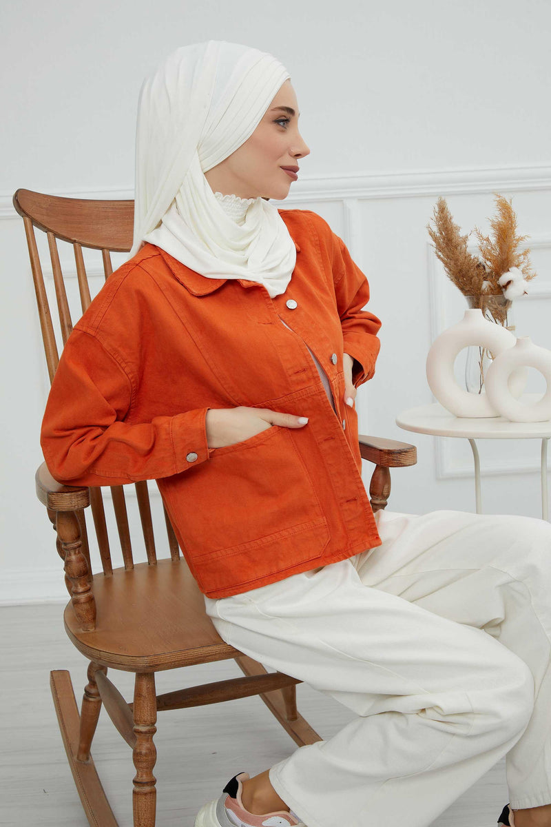 Jersey Shawl for Women Instant Cotton Head Wrap Shirred Scarf Turban,CPS-41 Black