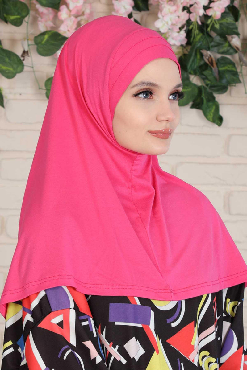 Jersey Shawl Instant Combed Coton Shawl Head Wrap Instant Modesty Turban Cap Scarf Ready to Wear Hijab,PS-43 Navy Blue