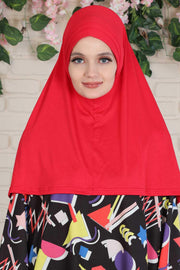 Jersey Shawl Instant Combed Coton Shawl Head Wrap Instant Modesty Turban Cap Scarf Ready to Wear Hijab,PS-43 Green