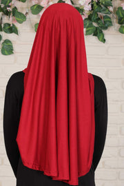 Jersey Shawl Instant Combed Coton Shawl Head Wrap Instant Modesty Turban Cap Scarf Ready to Wear Hijab,PS-43 Caramel Brown