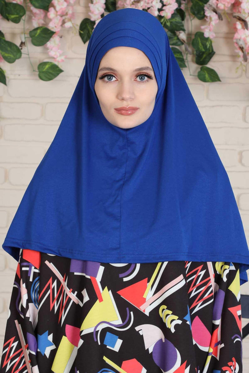 Jersey Shawl Instant Combed Coton Shawl Head Wrap Instant Modesty Turban Cap Scarf Ready to Wear Hijab,PS-43 Caramel Brown