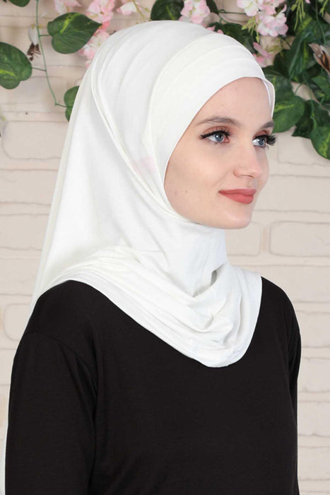 Jersey Shawl Instant Combed Coton Shawl Head Wrap Instant Modesty Turban Cap Scarf Ready to Wear Hijab,PS-43