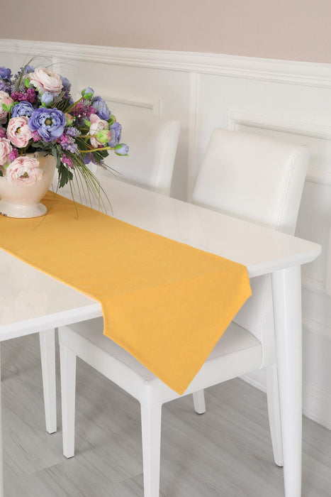 Tischläufer aus gestricktem Stoff, 30 x 90 cm, maschinenwaschbare Tischdecke für Zuhause, Küche, Dekoration, Hochzeit, R-13